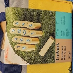 Embark Numbered Pins Outdoor Game Set New In Package